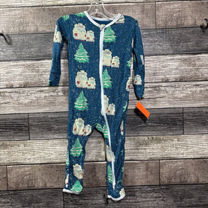 KICKEE PANTS BAMBOO PJ / ROMPER 6-12 MO