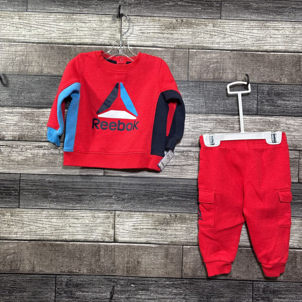 REEBOK 2PC SWEAT SET 6-9 MO