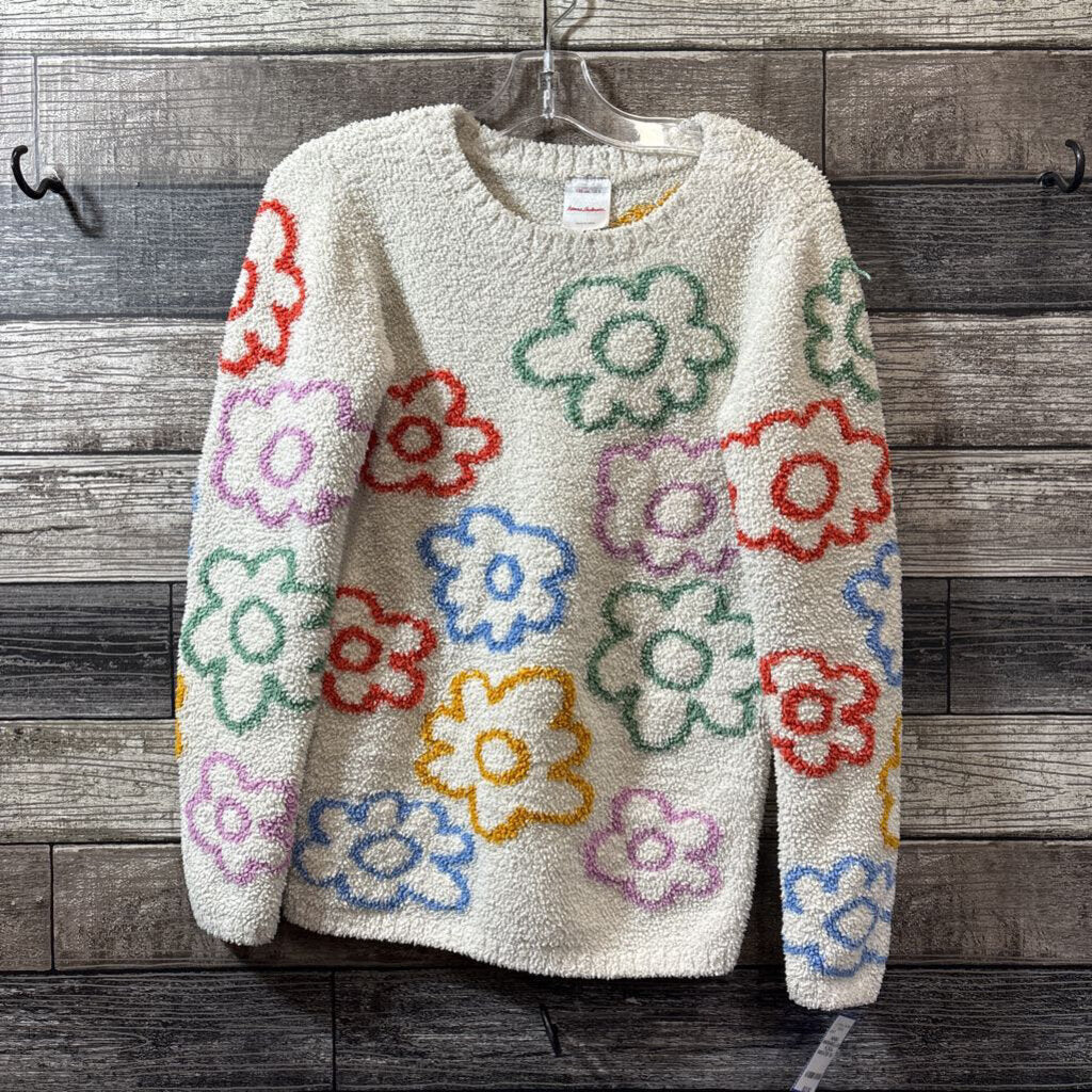 HANNA MARSHMALLOW FLORAL SWEATER 130 / 8