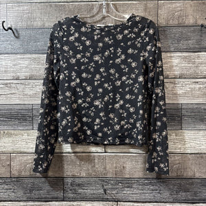 GAP LS FLORAL OVERLAY SHIRT 8