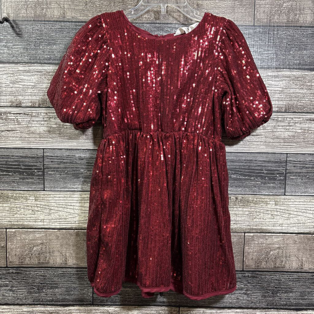 H&M BUBBLE SLEEVE SEQUIN PARTY DRESS 3