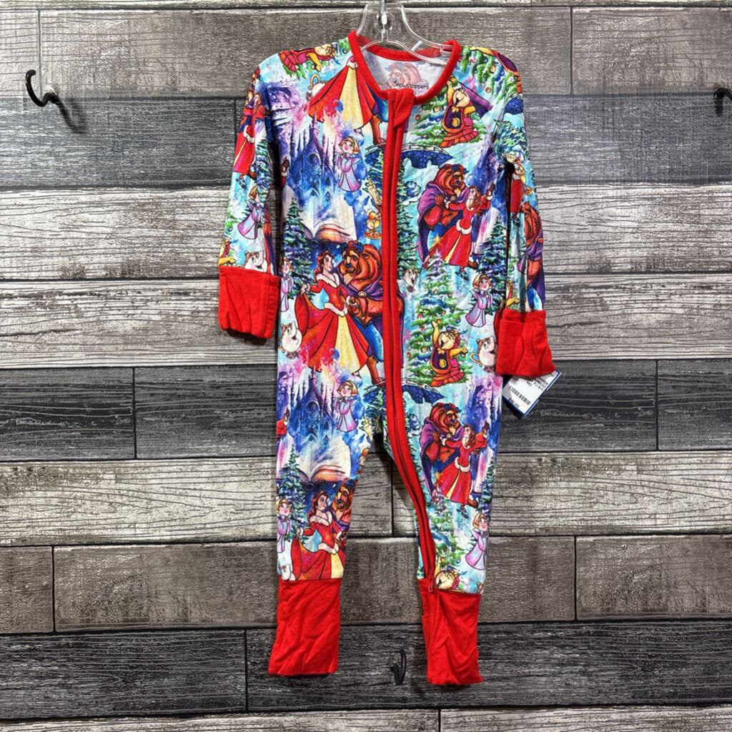 SNOWSTOPPERS 1PC BAMBOO HOLIDAY PJ 6/12 MO