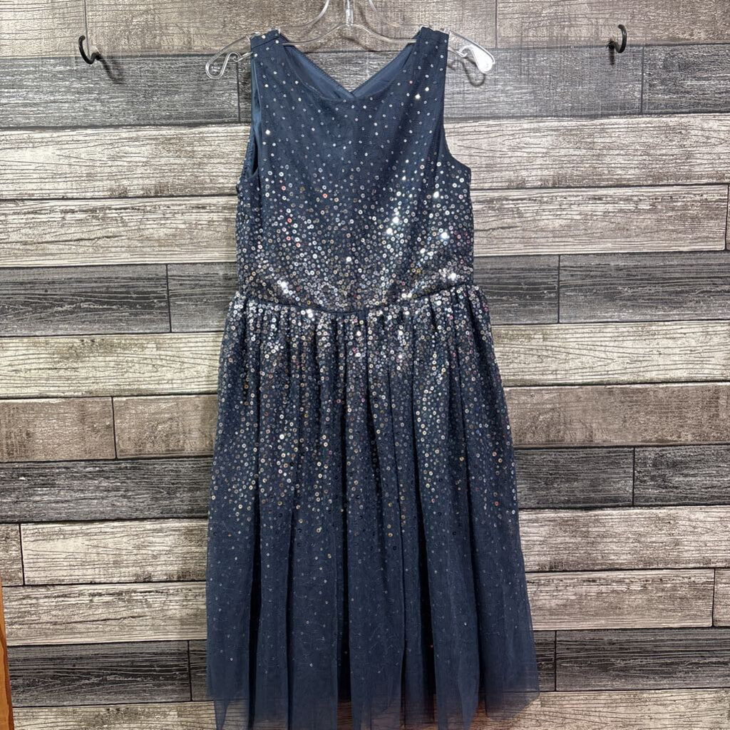 H&M SEQUIN SLEEVELESS DRESS 9/10