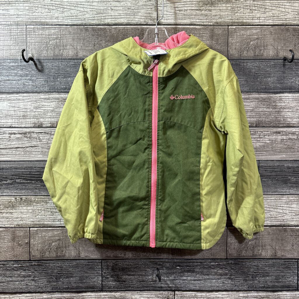 COLUMBIA WATER RESISTANT FLEECE LINED HOODED JACKET 6