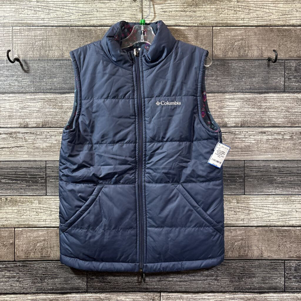 COLUMBIA REVERSIBLE PUFFER / FLEECE VEST 10/12