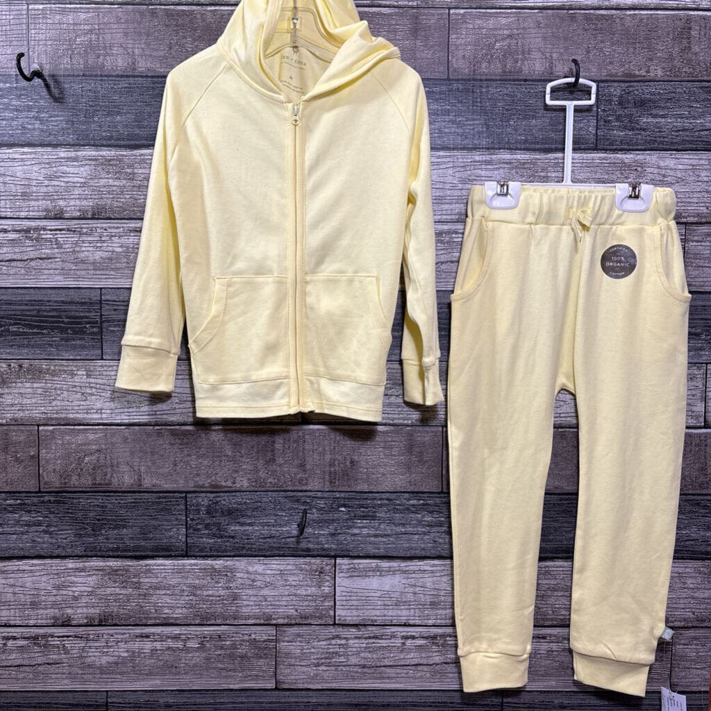 NWT FINN + EMMA ORGANIC 2PC FULL ZIP HOODIE + JOGGERS 4