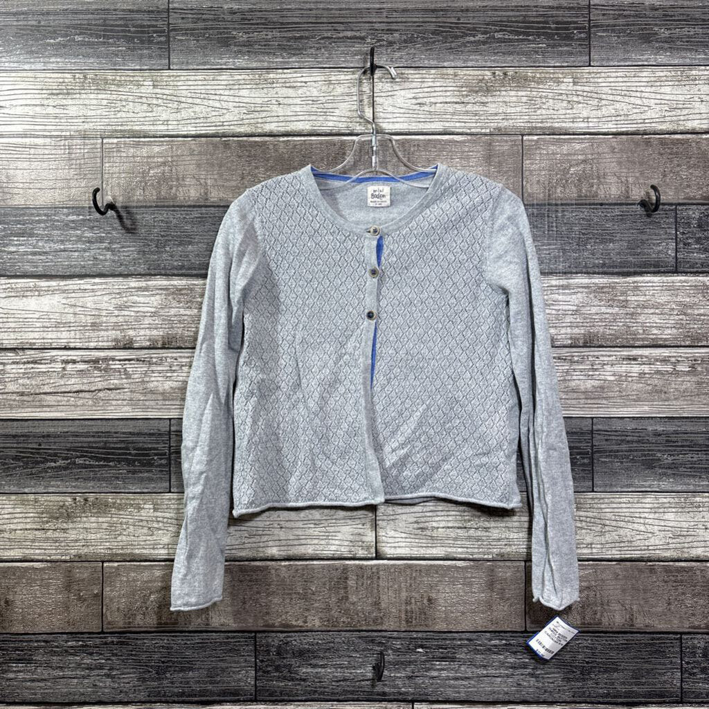 MINI BODEN THREE BUTTON COTTON CARDIGAN 9/10