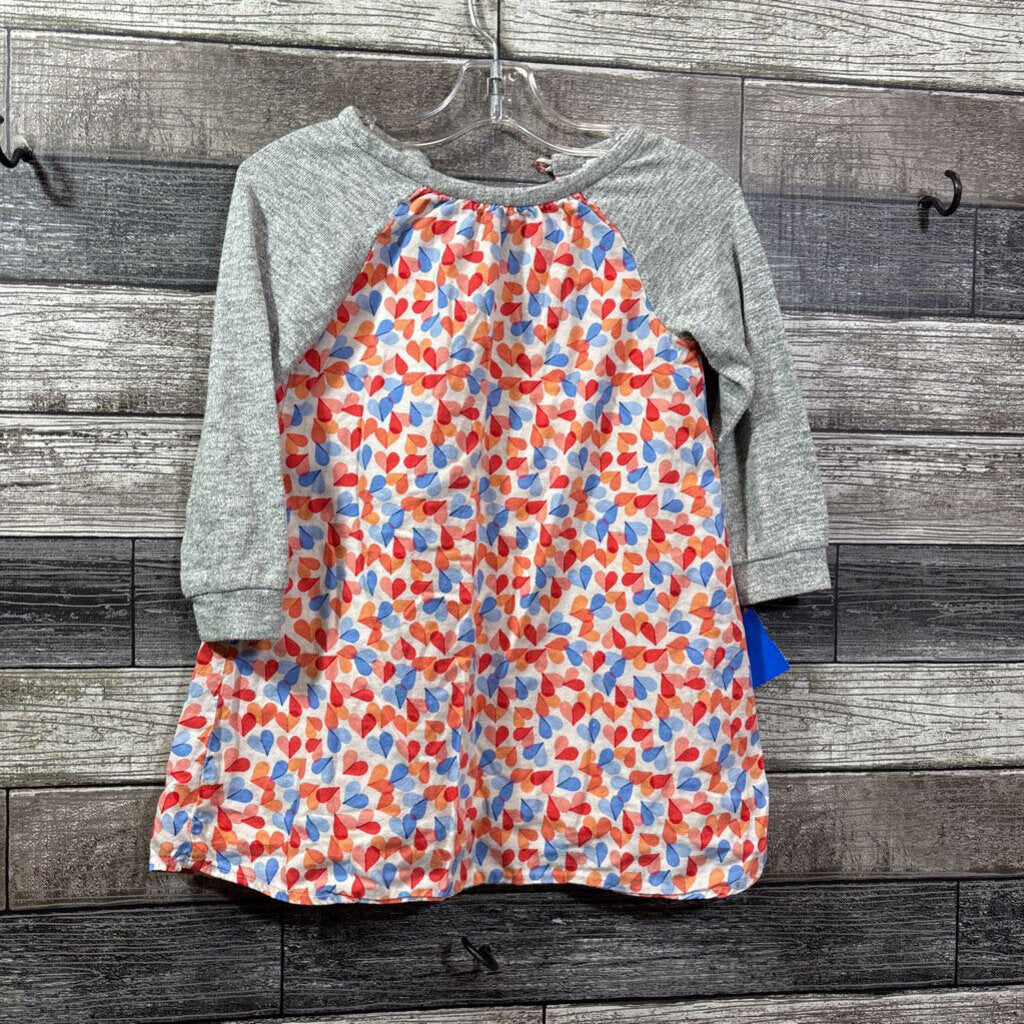 GAP LS HEART DRESS 4
