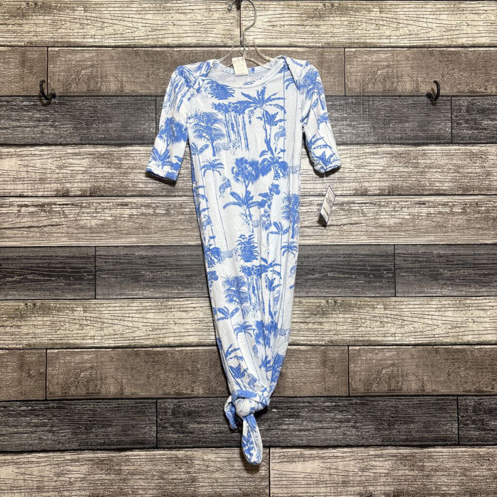 KATE QUINN BAMBOO KNOTTED SLEEP GOWN 0-3 MO