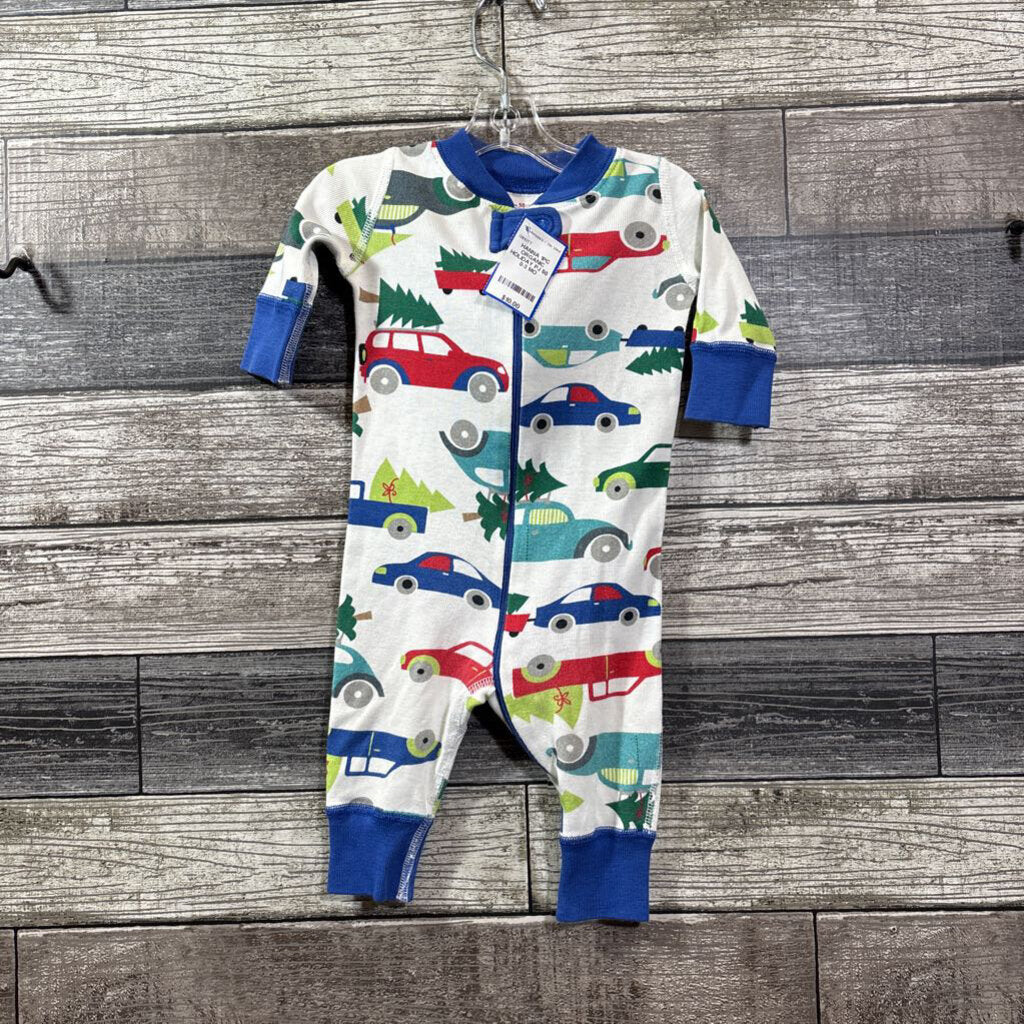 HANNA 1PC ORGANIC HOLIDAY PJ 50 / 0-3 MO