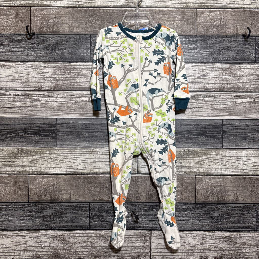 TEA COTTON FOOTIE PJ 6-9 MO