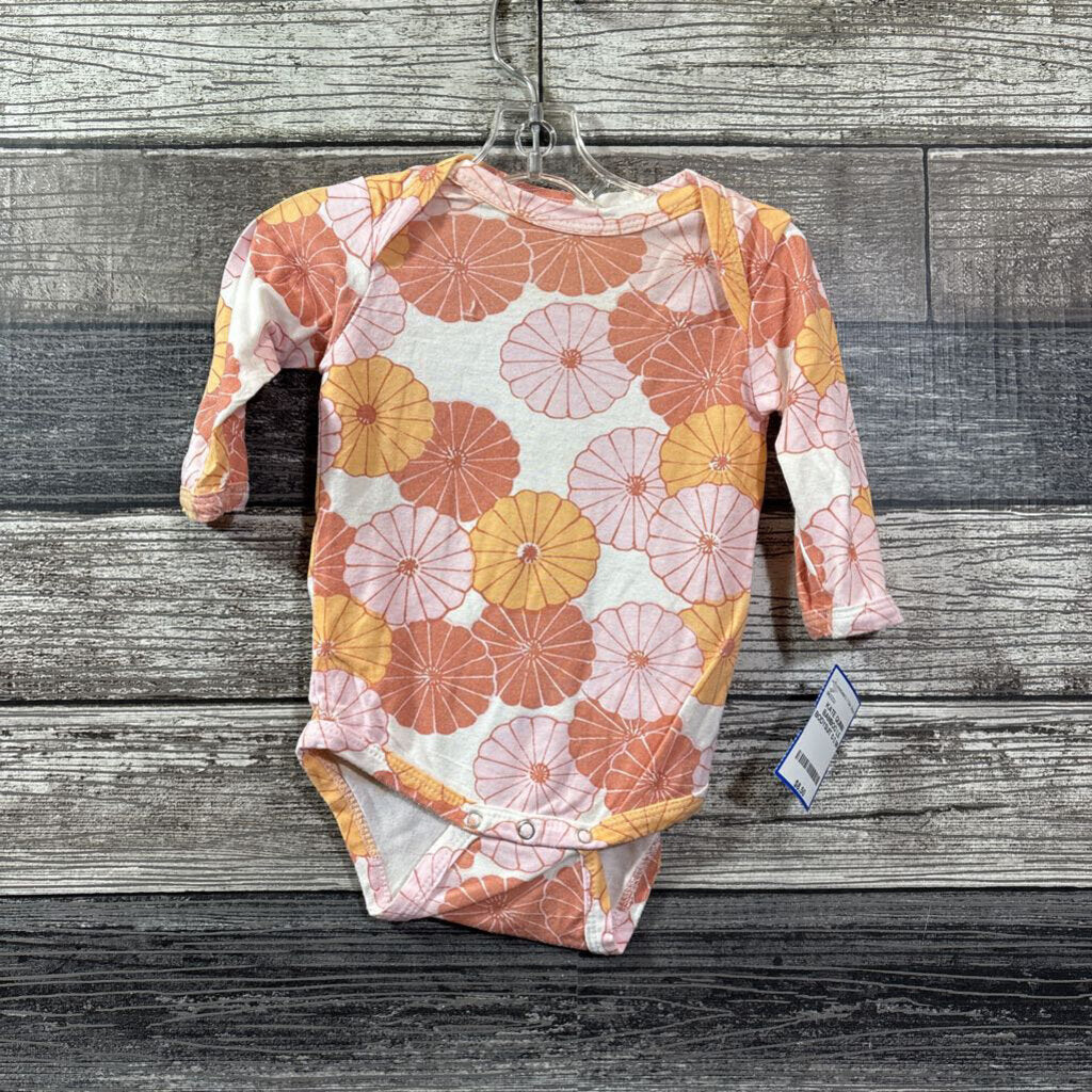 KATE QUINN BAMBOO LS BODYSUIT 0-3 MO