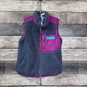 COLUMBIA REVERSIBLE SHERPA NYLON VEST 4