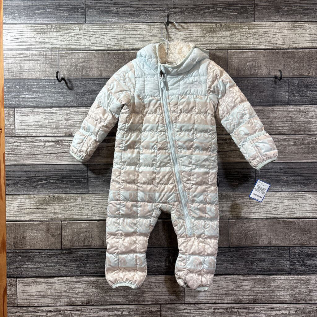 NORTH FACE THERMOBALL ONE PIECE BUNTING 6-12 MO - REATAILS $130