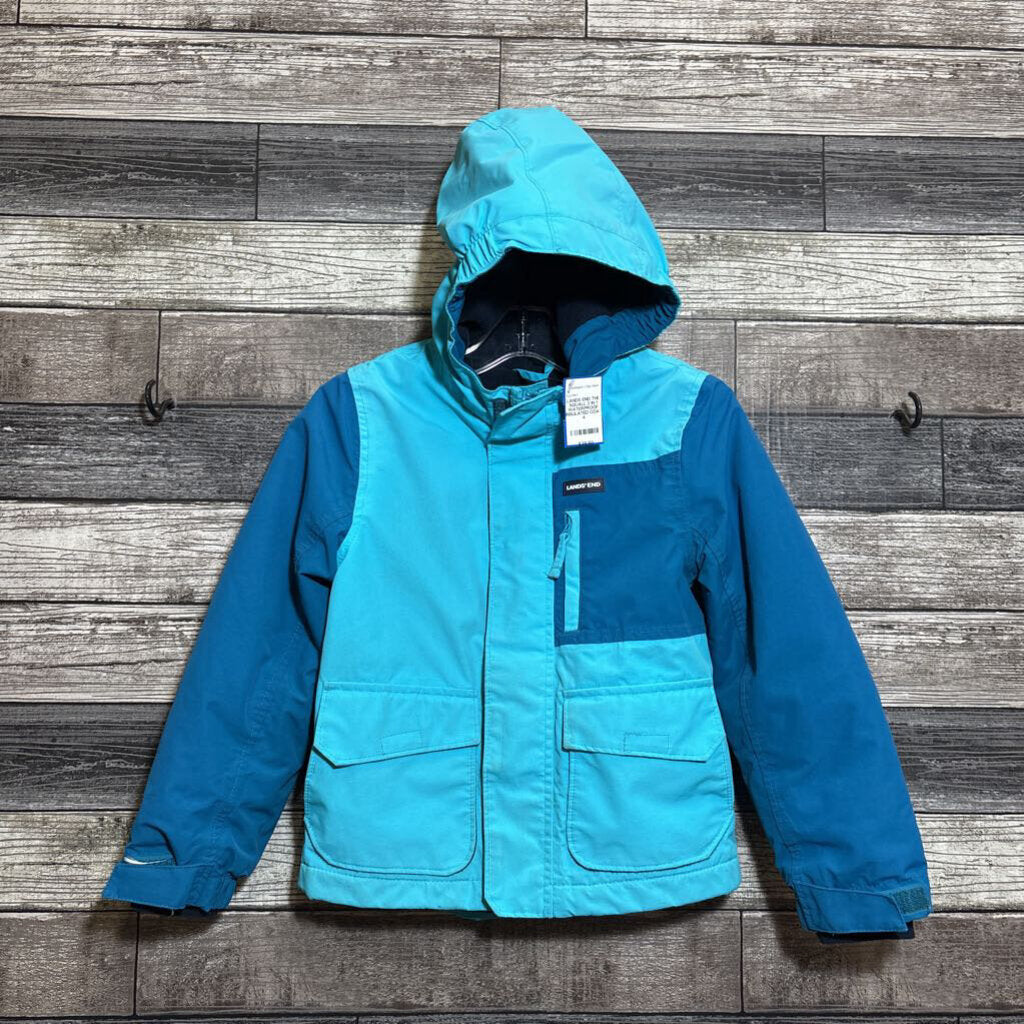 LANDS END THE SQUALL 3 IN 1 WATERPROOF INSULATED COAT 4
