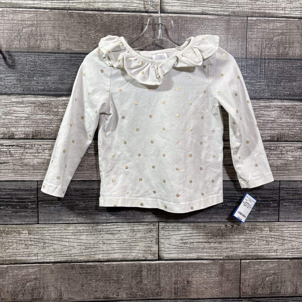 HANNA LS RUFFLE COLLAR SHIRT 90 / 3