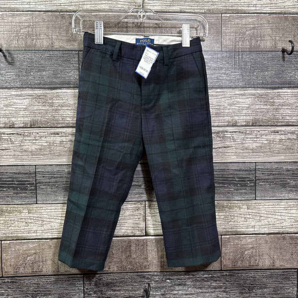 POLO RALPH LAUREN LINED TARTAN PLAID PANTS 4