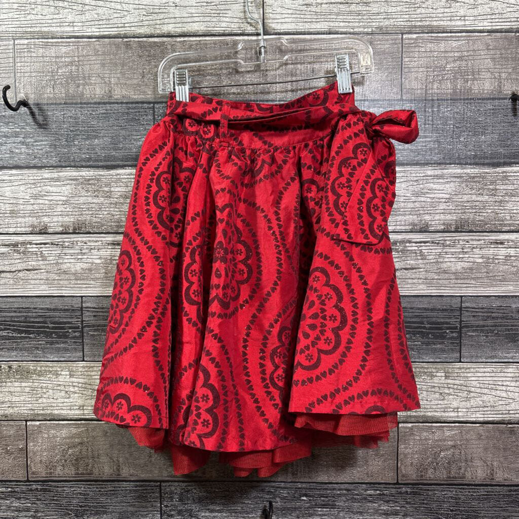 PLACE SATIN & VELVET LINED SKIRT 5