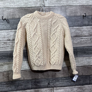 ZELDEN ENGLISH CABLE KNIT WOOL SWEATER 6