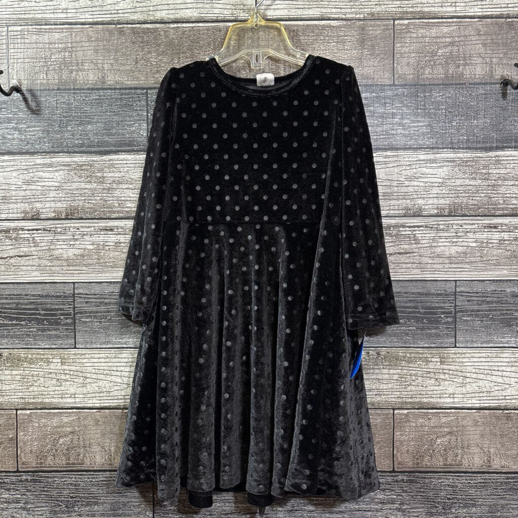 CHATTER CARROT LS VELOUR DRESS 5