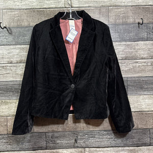 NORDSTROM BLACK VELVET BLAZER 10