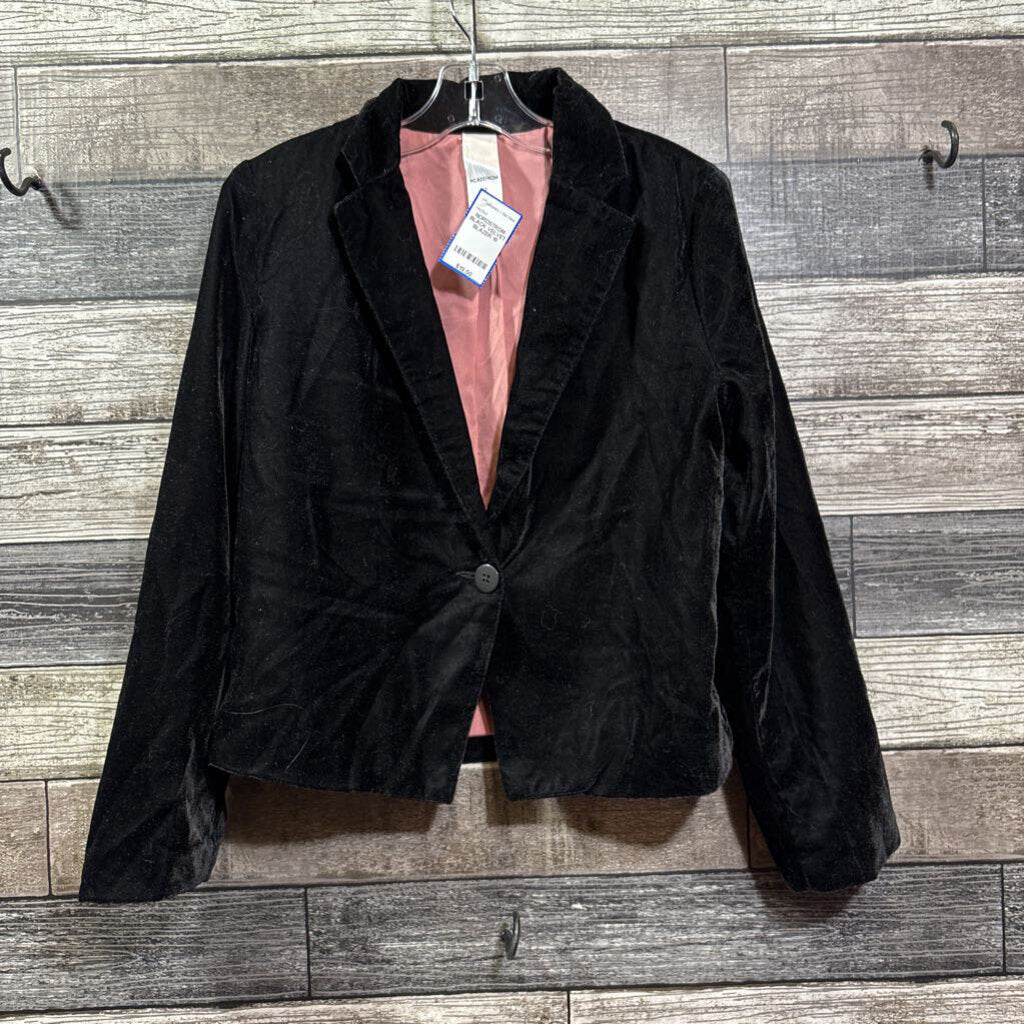 NORDSTROM BLACK VELVET BLAZER 10