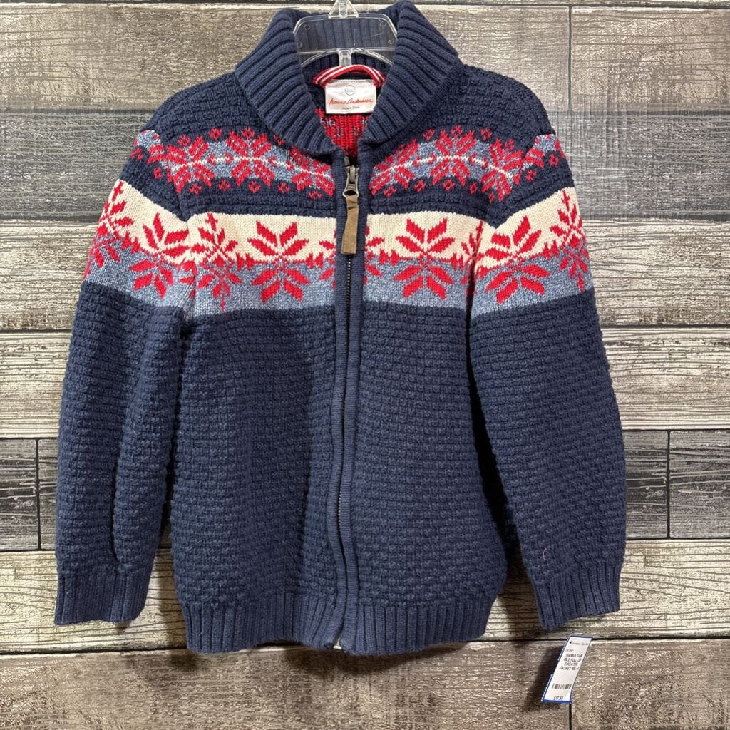 HANNA FAIR ISLE FULL ZIP SWEATER JACKET 100 / 4