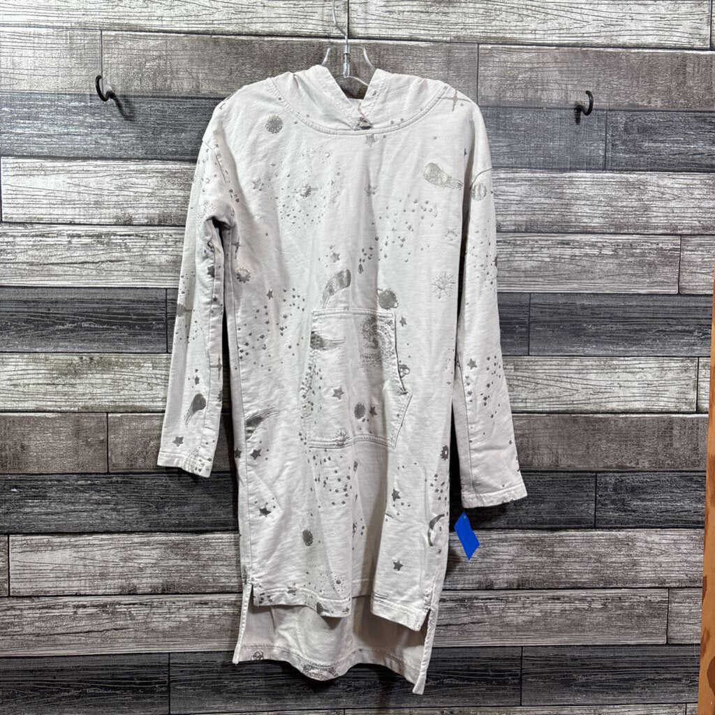 TEA HOODED JERSEY KNIT STAR DRESS 14