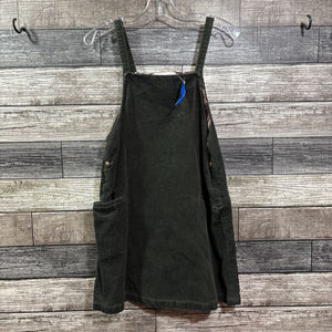 ZARA CORDUROY OVERALL DRESS 9/10