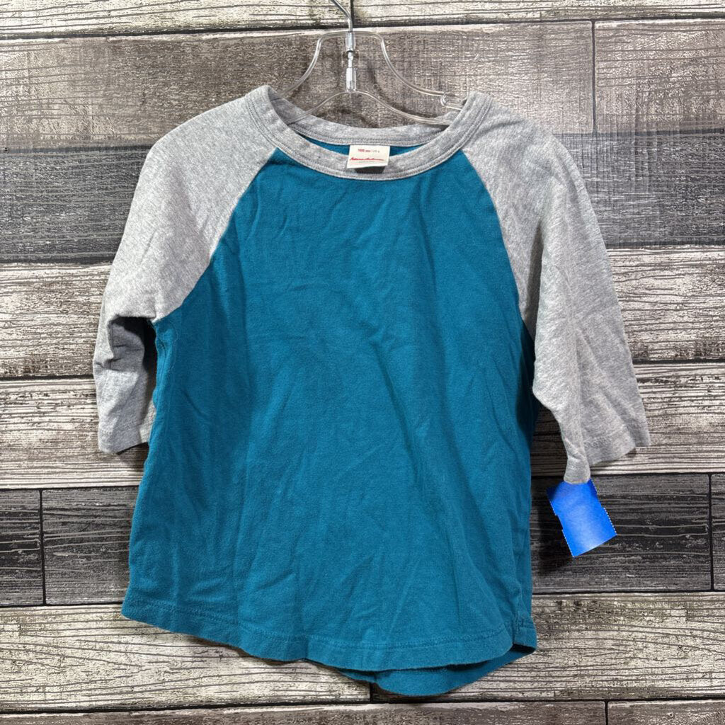 HANNA 3/4 SLEEVE LS COTTON T-SHIRT 100 / 4