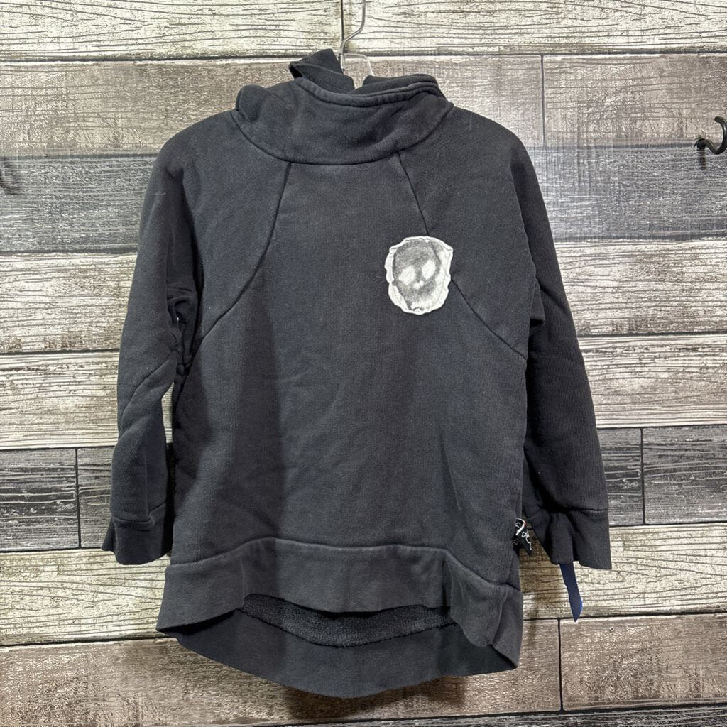 NUNUNU NINJA HOODED SWEATSHIRT 3/4