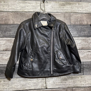 ZARA FAUX LEATHER BIKER JACKET 3/4