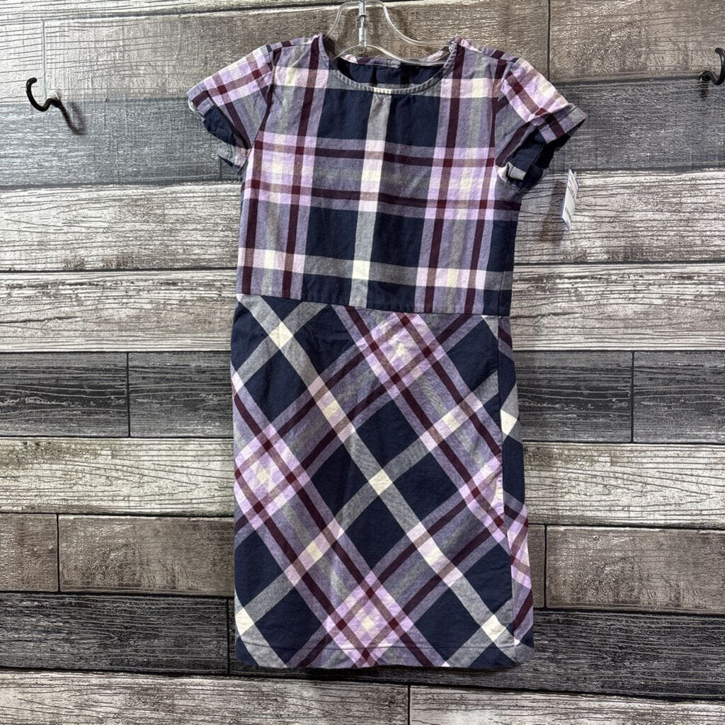 PLAID SS WOVEN DRESS 5