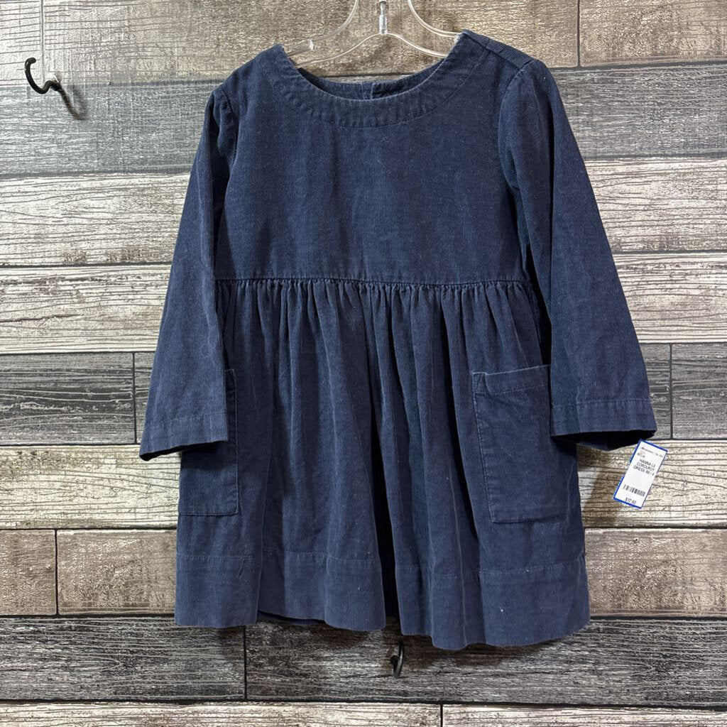 HANNA LS CORDUROY DRESS 100 / 4