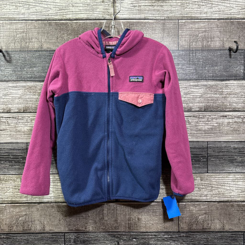PATAGONIA MICRO D SNAP T HOODED FLEECE JACKET 5/6