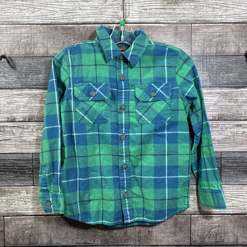 TEA LS BUTTON DOWN WOVEN COTTON SHIRT 7