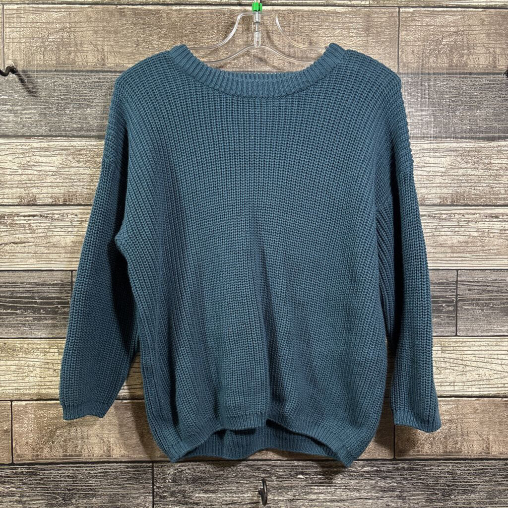 SOVA CABLE KNIT COTTON SWEATER 4