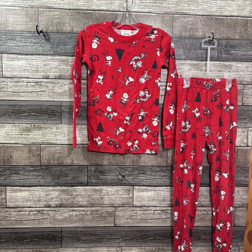 HANNA ORGANIC 2PC HOLIDAY PEANUTS PJ 130 / 8