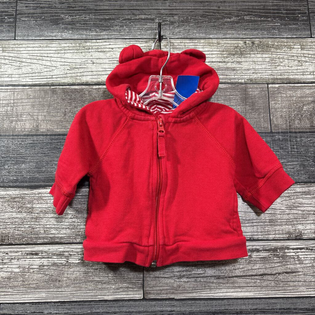 HANNA COTTON FULL ZIP HOODIE 50 / 0-3 MO
