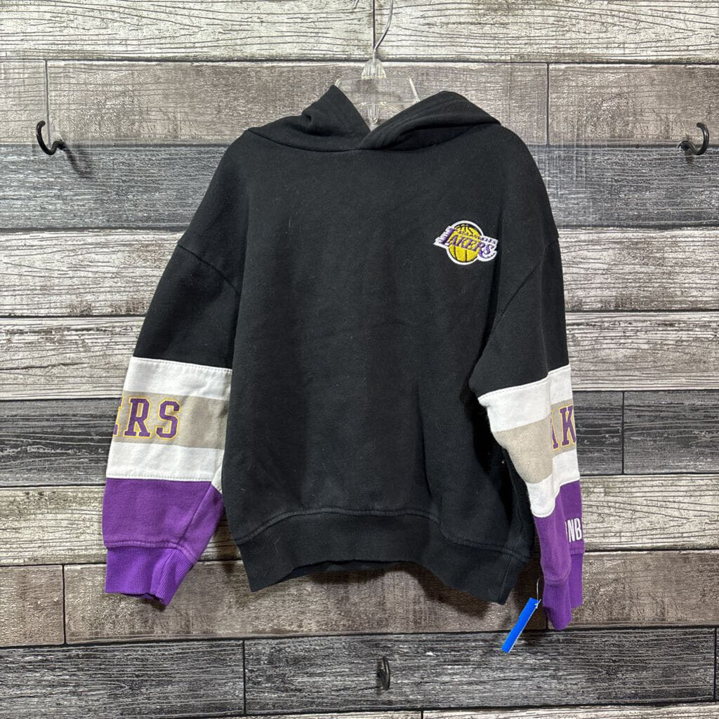 NBA LAKERS HOODED SWEATSHIRT 7/8