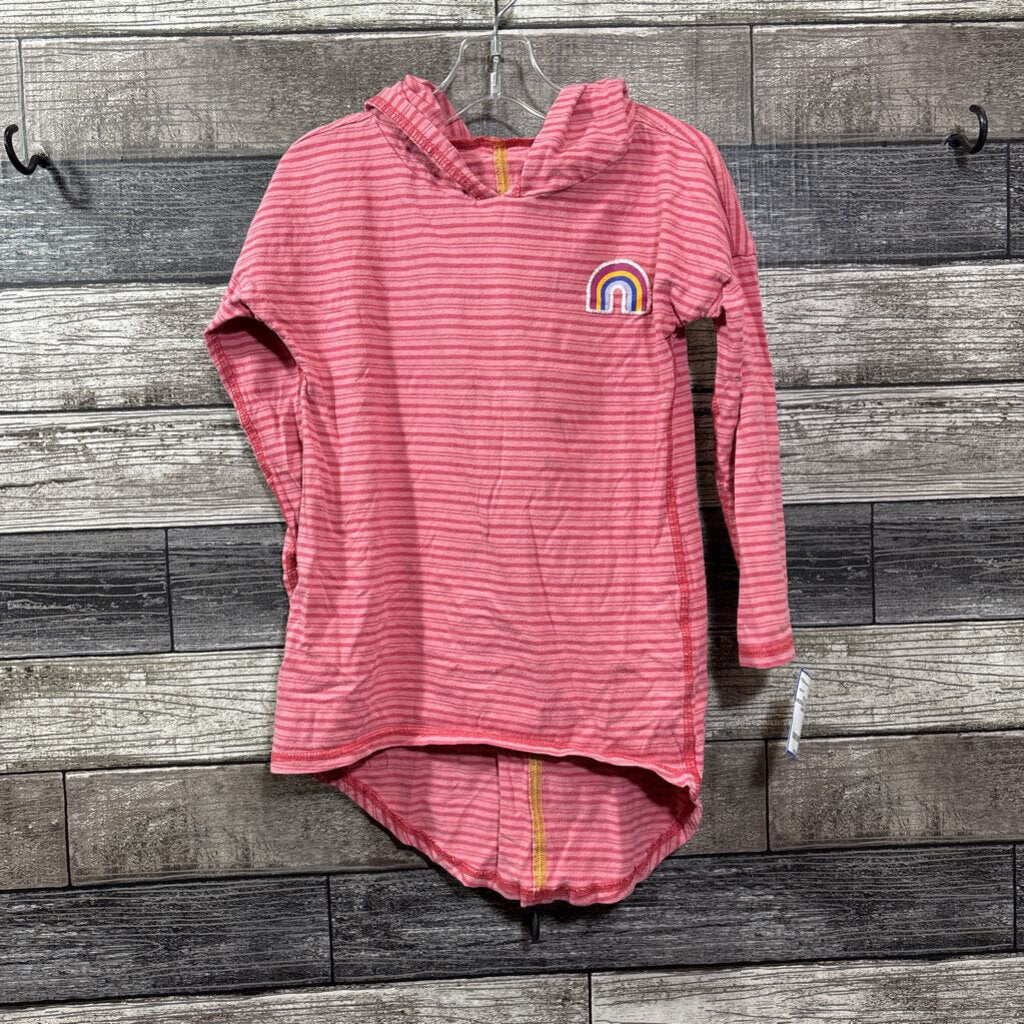 TEA LS HOODED STRIPED SHIRT 6