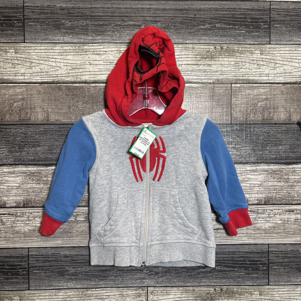 HANNA SPIDERMAN FULL ZIP HOODIE 80 / 18-24 MO