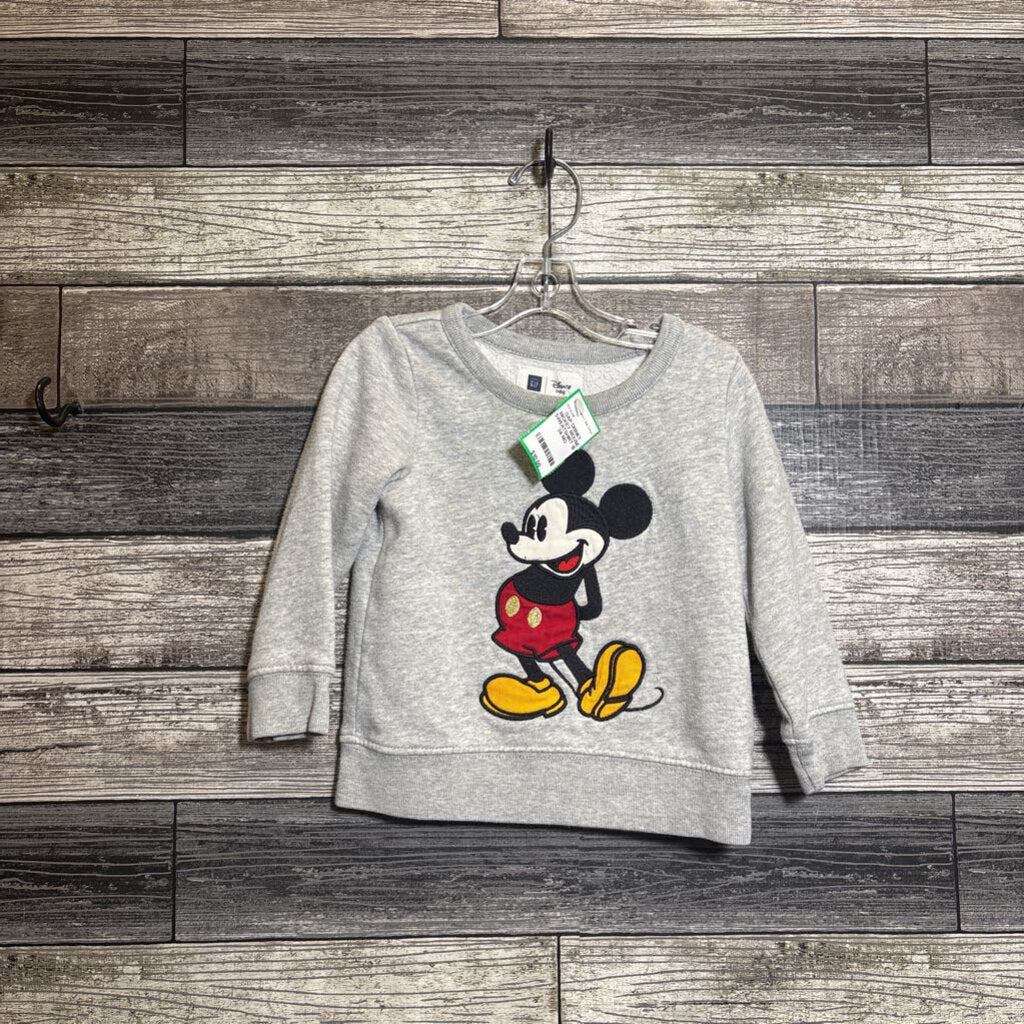 GAP DISNEY MICKEY MOUSE SWEATSHIRT 18-24 MO