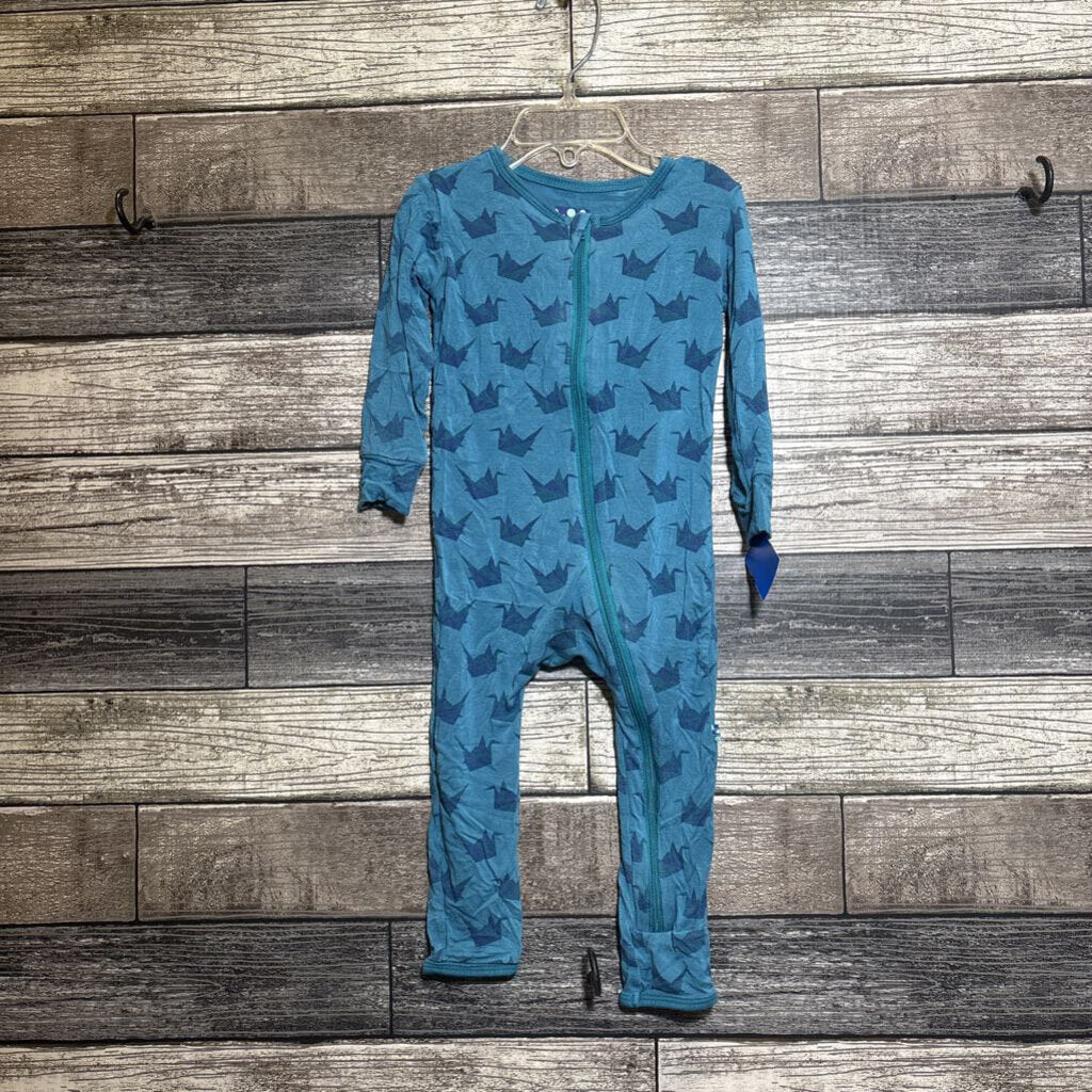KICKEE PANTS BAMBOO PJ 12-18 MO
