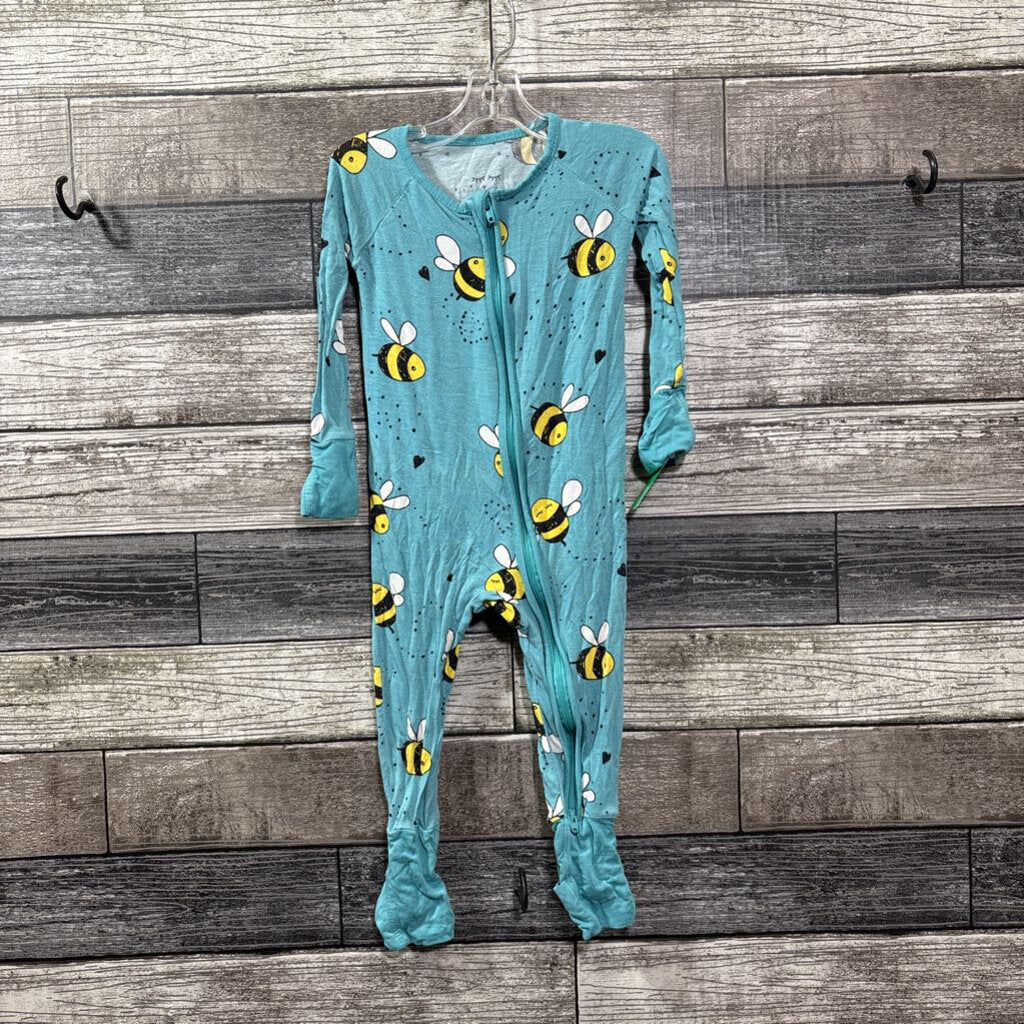 LITTLE SLEEPIES 1PC BAMBOO PJ 6-12 MO