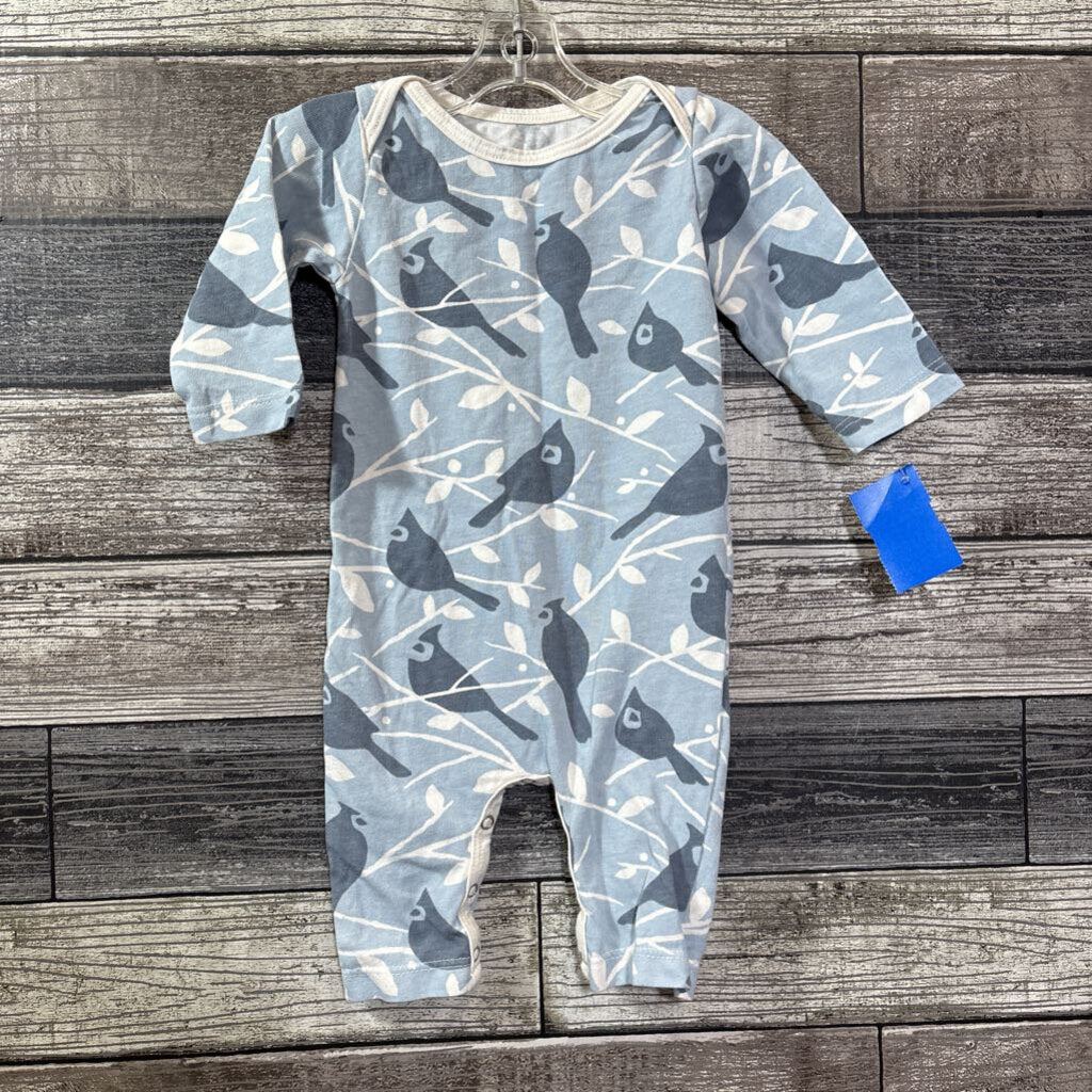 WINTER WATER FACTORY ORGANIC LS ROMPER 0-3