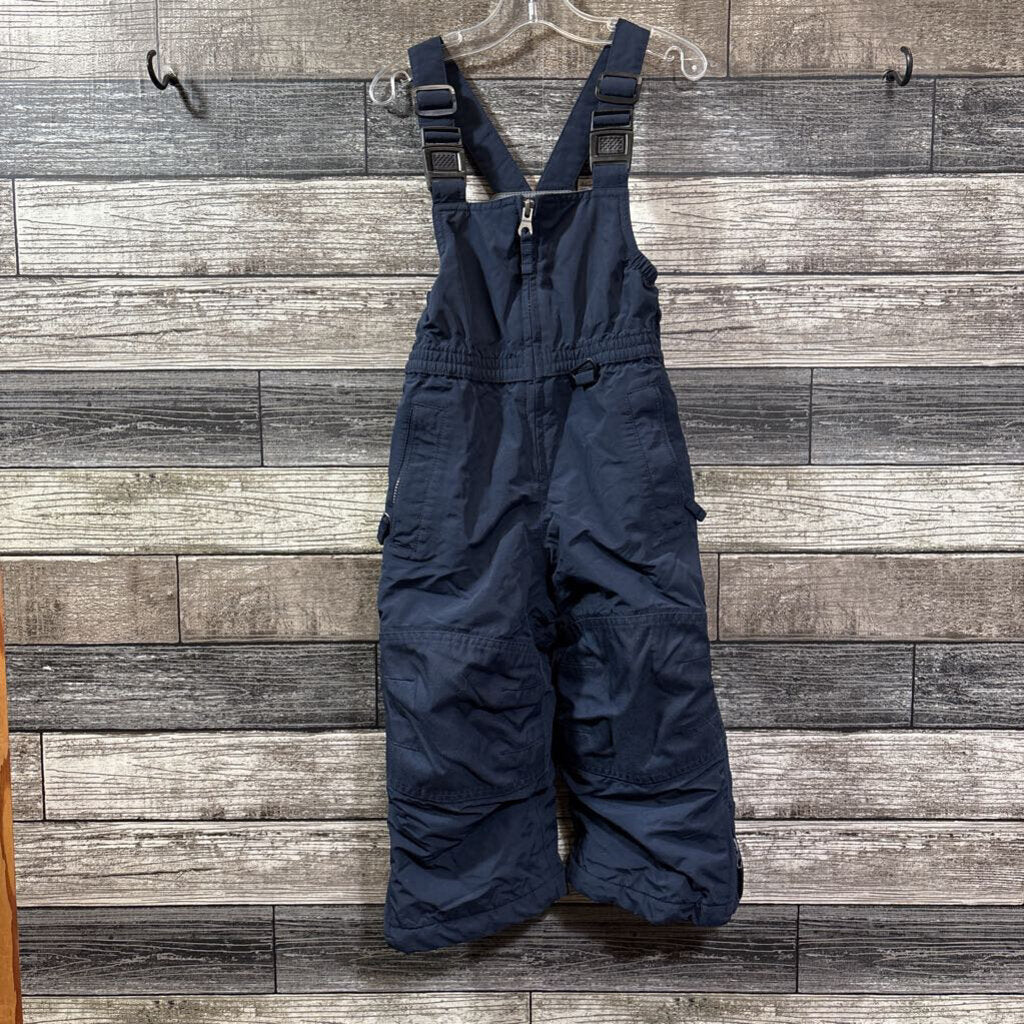 LANDS END SQUALL SNOW BIBS WITH REINFORCED KNEES & BOTTOM 3