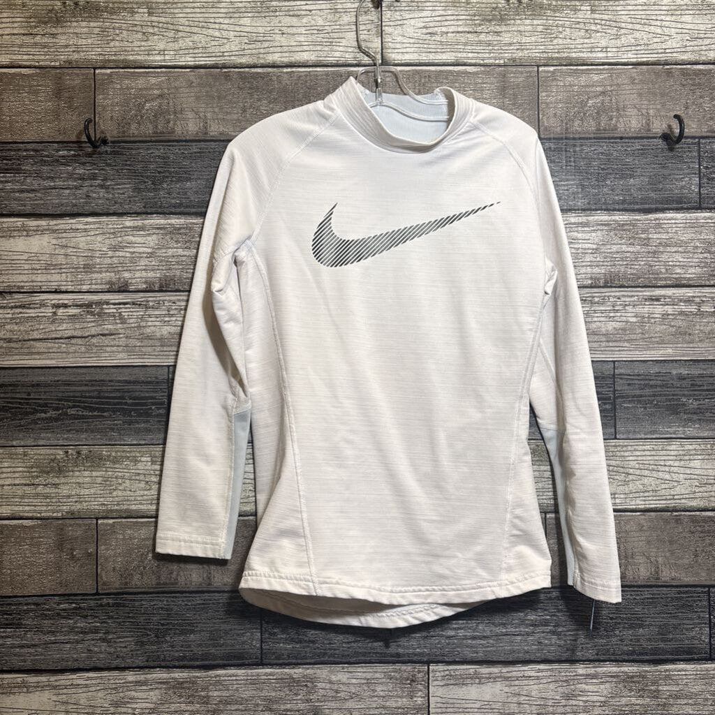 NIKE DRI FIT MOCK NECK LS FITTED SHIRT 10/12