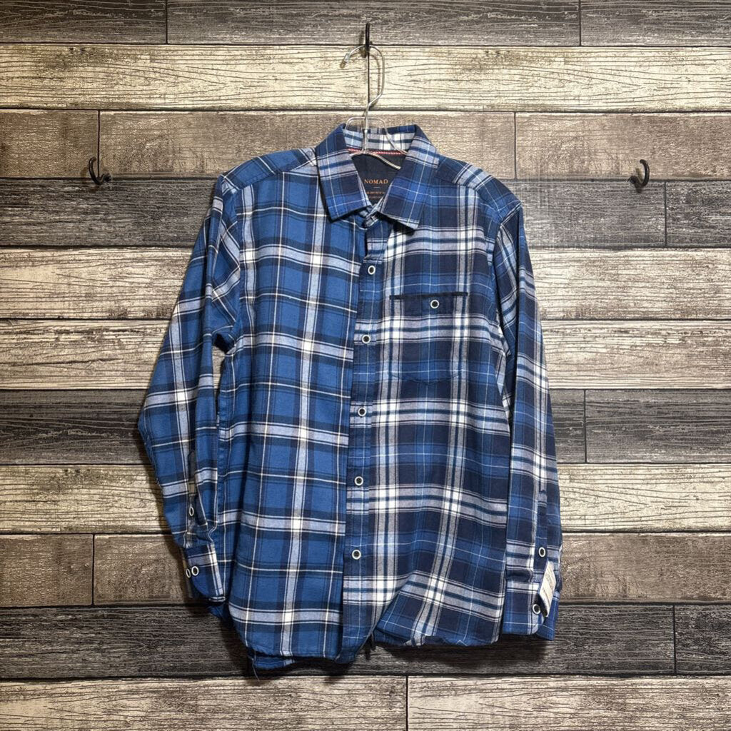 NOMAD LS BUTTON DOWN PLAID SHIRT 10/12
