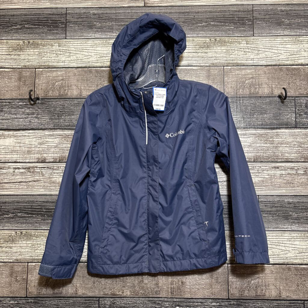 COLUMBIA OMNI TECH RAIN JACKET 6/7